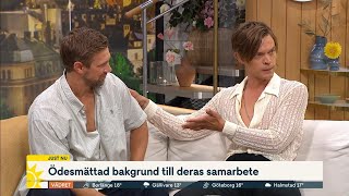 Norén och Wahlgren gör gemensam låt ”Som en varm kram”  Nyhetsmorgon  TV4 amp TV4 Play [upl. by Laehplar]