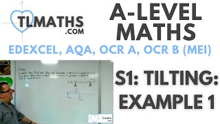 ALevel Maths S120 Tilting Example 1 [upl. by Norina436]