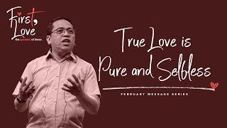 True Love is Pure and Selfless  Bong Saquing  First Love [upl. by Ahtebbat]