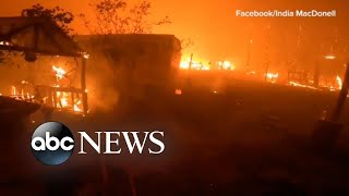 Thousands flee from apocalyptic fires in Australia l ABC News [upl. by Eluj]