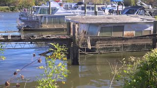 Abandoned boats on the Anacostia River may be cleaned up [upl. by Staci]