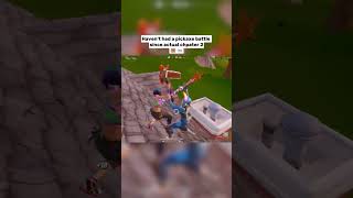 Bro went for the pickaxe battle😭🙏 fortnite fortniteclips gaming funny fortnitememes gaming [upl. by Gnap]