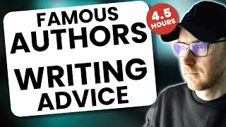 Writing Advice From Famous Authors Compilation [upl. by Lindbom]