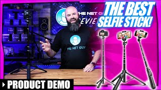 Ultimate Selfie Stick Tripod amp Phone Holder  the BEST Ive tested [upl. by Kciderf]