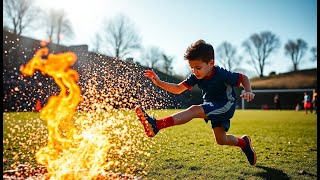 Becoming a Force of Nature Young Cristiano Ronaldo’s Elemental Training Saga [upl. by Pelagia]