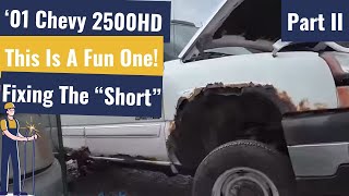 Chevy 2500HD With A Bizarre Running Issue  PART II [upl. by Elden550]