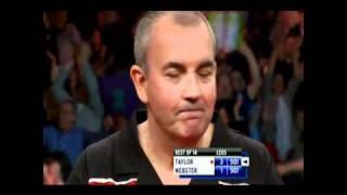 PDC Premier League 2011  Webster 170 Checkout vs Taylor [upl. by Esineg]