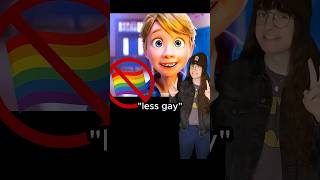 Disney made Inside Out 2 “less gay” animation insideout insideout2 disney lbgtq [upl. by Alesiram]