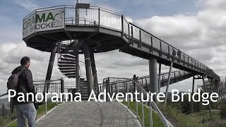 GERMANY Panorama Adventure Bridge Winterberg Sauerland [upl. by Inoliel]