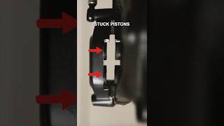 How to DIY Fix Stuck MTB Brake Caliper Piston [upl. by Enelime630]