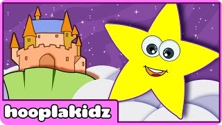 Twinkle Twinkle Little Star Song  HooplaKidz Nursery Rhymes amp Kids Songs [upl. by Saunderson980]