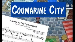 Coumarine City  Pokemon XY Piano Solo [upl. by Sallie]