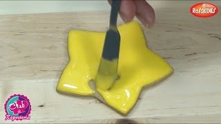 Como hacer Glaseado para Decorar Galletas│Club de Reposteria [upl. by Ecyaj]