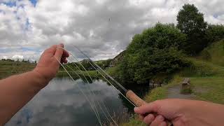 Two Novice Anglers fish Helwith Bridge [upl. by Marx]