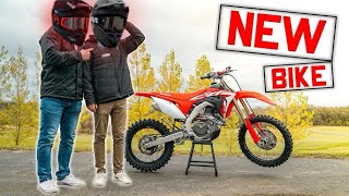 My friend surprised me with a rebuilt Dirt Bike He Pranked Me GOOD [upl. by Assert]