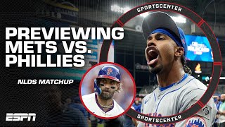 Mets vs Phillies 👀 A STARSTUDDED AFFAIR  Xavier Scruggs previews the NLDS  SportsCenter [upl. by Elburr]