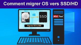 Migrer OS vers SSD sans réinstaller Windows 1087 [upl. by Ailehc]