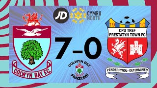 Colwyn Bay 70 Prestatyn Town [upl. by Bailar]