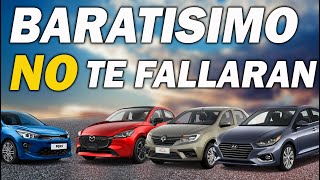 7 Autos Más Confiables y Baratos que Puedes Comprar en 2024 l 2025 RenaultloganKIAtoyotaETC [upl. by Nawek]