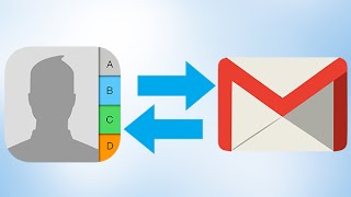 طريقة استيراد جهات الاتصال من جيميل الى أيفون [upl. by Wanonah]