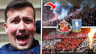 🤯 ELECTRIC ATMOSPHERE amp CARNAGE at SUNDERLAND 10 SHEF WED [upl. by Sedecram]