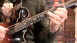 Sailors Hornpipe Mandolin Lesson [upl. by Hanafee]