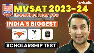 😍Vedantu MVSAT Exam for Up to 100 Scholarship💯  📜Vedantu Scholarship Test for JEE amp NEET Aspirants [upl. by Rehpotsihrc]