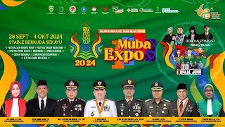 LIVE STREAMING MALAM GRAND OPENING MUBA EXPO 2024 DALAM RANGKA HUT MUBA KE68 TAHUN [upl. by Almeida]