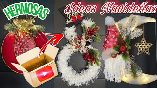 3 ADORNOS NAVIDEÑOS Super Elegantes para REGALAR o VENDER en esta NAVIDAD Christmas Crafts Ideas [upl. by Acima]