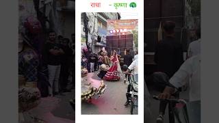 Radha Krishna Dance jhanki🦚🦚 youtubeshorts youtube youtuber youtubeshort trending radhakrishna [upl. by Francklin]