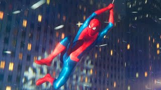 SpiderMan No Way Home  Final Swing Scene  Classic SpiderMan’s Suit  Movie Clip HD [upl. by Oileve687]