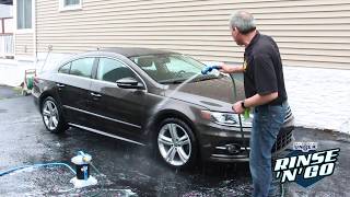 How to Use the Unger Professional Rinse n Go Car Washing System [upl. by Larcher874]