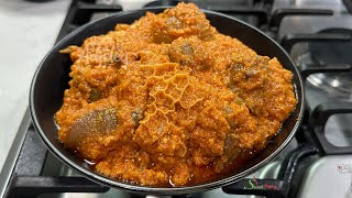 How To Make Make The Authentic Ghana Agushi Stew Egusi Stew [upl. by Rancell317]