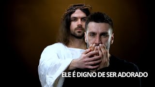 ÚNICO DIGNO DE SER ADORADO JESUS MEU AMADO LINDA MÚSICA [upl. by Hyland821]