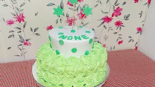 ROSETTE CAKE DESIGN FOR BEGINNERS  Chochon cakes [upl. by Pollock752]