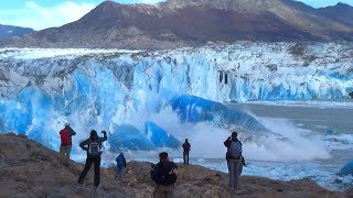 5 Monster Glacier Collapse Caught On Camera [upl. by Dahsraf]