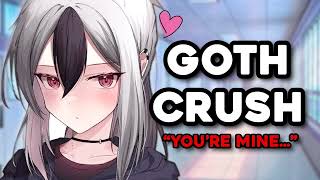 SPICY Goth Girl Crush Confesses To You Roleplay ASMR [upl. by Lamoree]