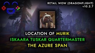 Reputation Vendor Iskaara Tuskarr  Dragonflight [upl. by Yrome]