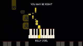 YOU MAY BE RIGHT  BILLY JOEL [upl. by Analim]