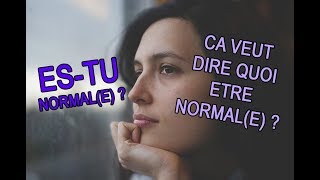 QUESTCE QUUNE PERSONNE NORMALE ET COMMENT ETRE NORMAL   DEVENIR MENTALISTE [upl. by Katzen]