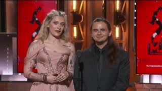 Paris Jackson amp Prince Jackson Pay Tribute to Michael at Tony Awards 2022 Our Dad Changed Music [upl. by Raynold]