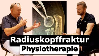 Radiuskopffraktur Physiotherapie  DAS muss dein Physiotherapeut während der Therapie umbedingt tun [upl. by Lonne]