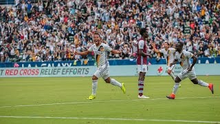 GOAL Giovani dos Santos puts one past Tim Howard in the playoffs [upl. by Eocsor]