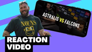 SEMPHIS REACTS  Trains back Astralis vs Falcons w voice comms [upl. by Doniv118]