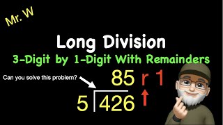 How to Solve 3Digit by 1Digit Long Division Problems WITH REMAINDERS Models included [upl. by Severen]