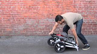 Bumbleride Indie 4 All Terrain Stroller  Fold Video [upl. by Aizirtap306]