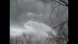 Corkscrew Horizontal Rotating Clouds [upl. by Nollie623]