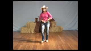 Learn how to line dance  Copperhead Road Line Dance [upl. by Drofla555]