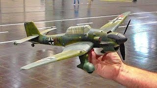 FULL FUNCTIONALITY amp AMAZING DETAILS MICRO RC LIGHTWEIGHT 51 GRAM JUNKERS JU87B STUKA INDOOR FLIGHT [upl. by Mcfarland]