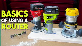 How to use a Router  Woodworking Guide for Beginners [upl. by Atiuqihs269]